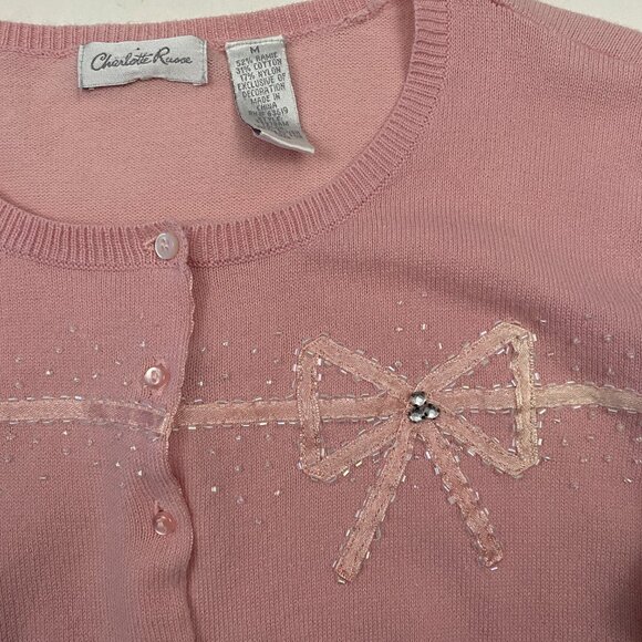 y2k ballet core embellished sweater - Picture 2 of 4